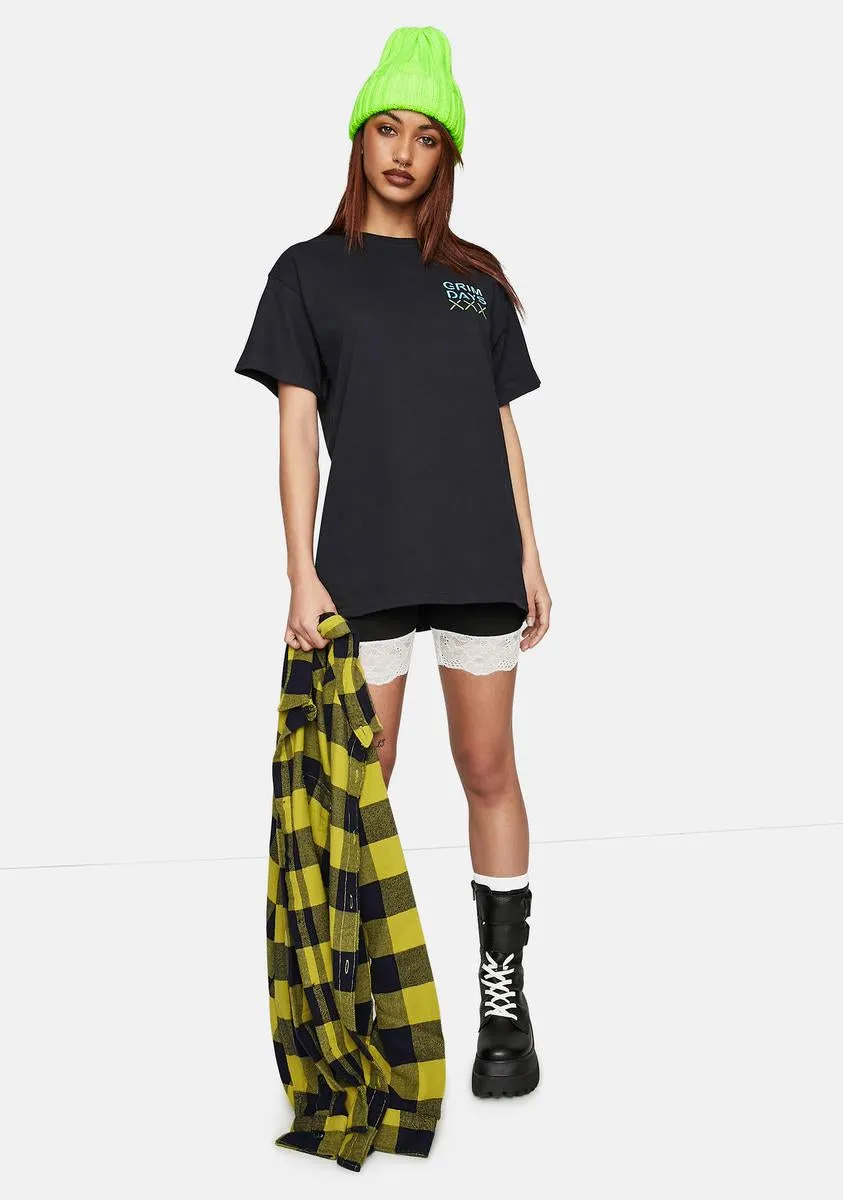 Naughty Nights Graphic Tee sold by Dolls Kill product image thumbnail 3