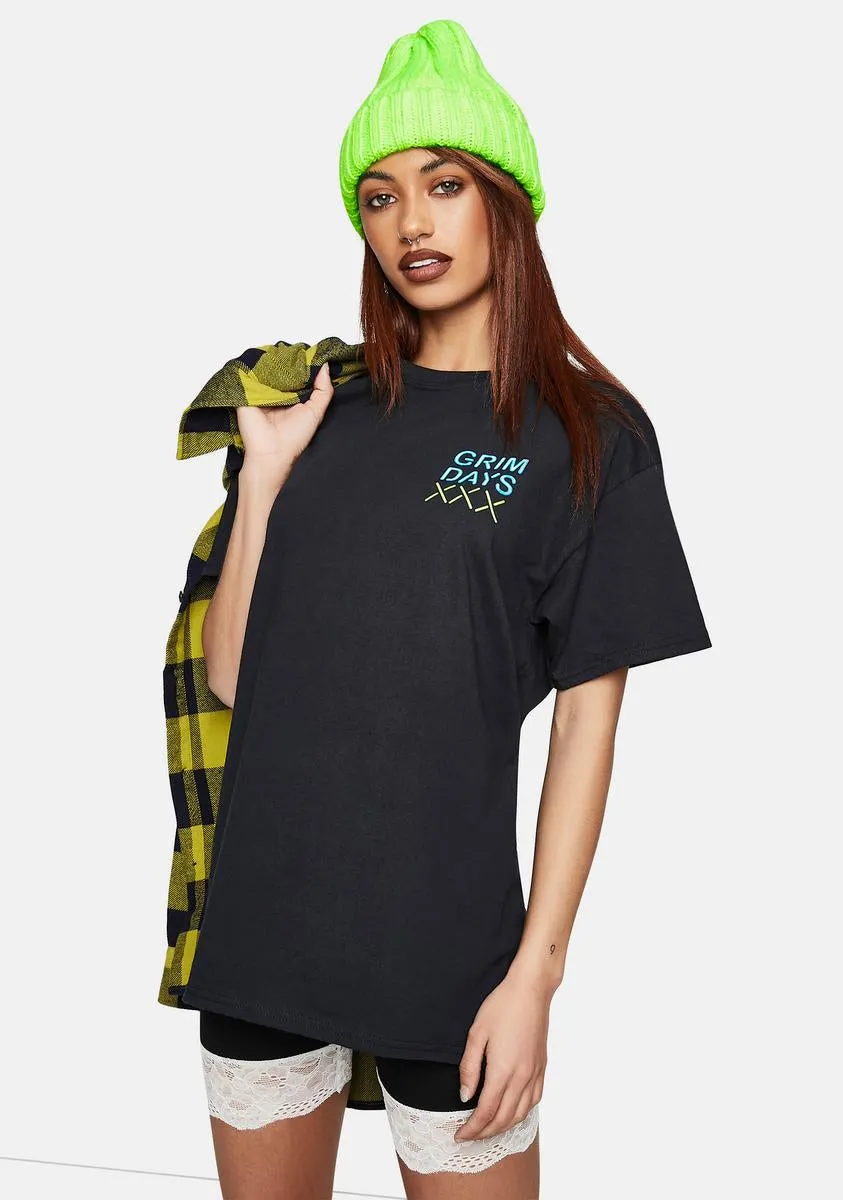 Naughty Nights Graphic Tee sold by Dolls Kill product image thumbnail 4