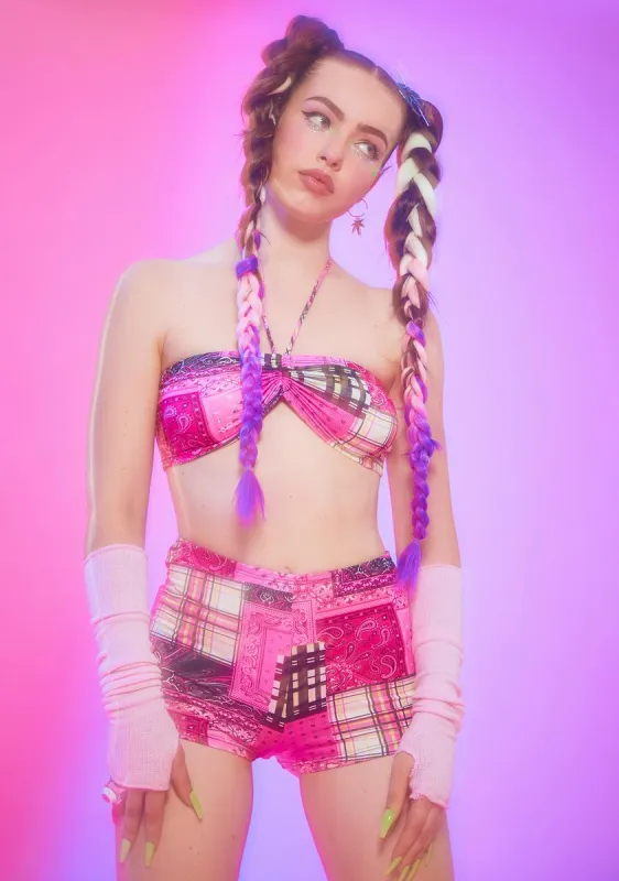 Kick It With You Shorts Set sold by Dolls Kill