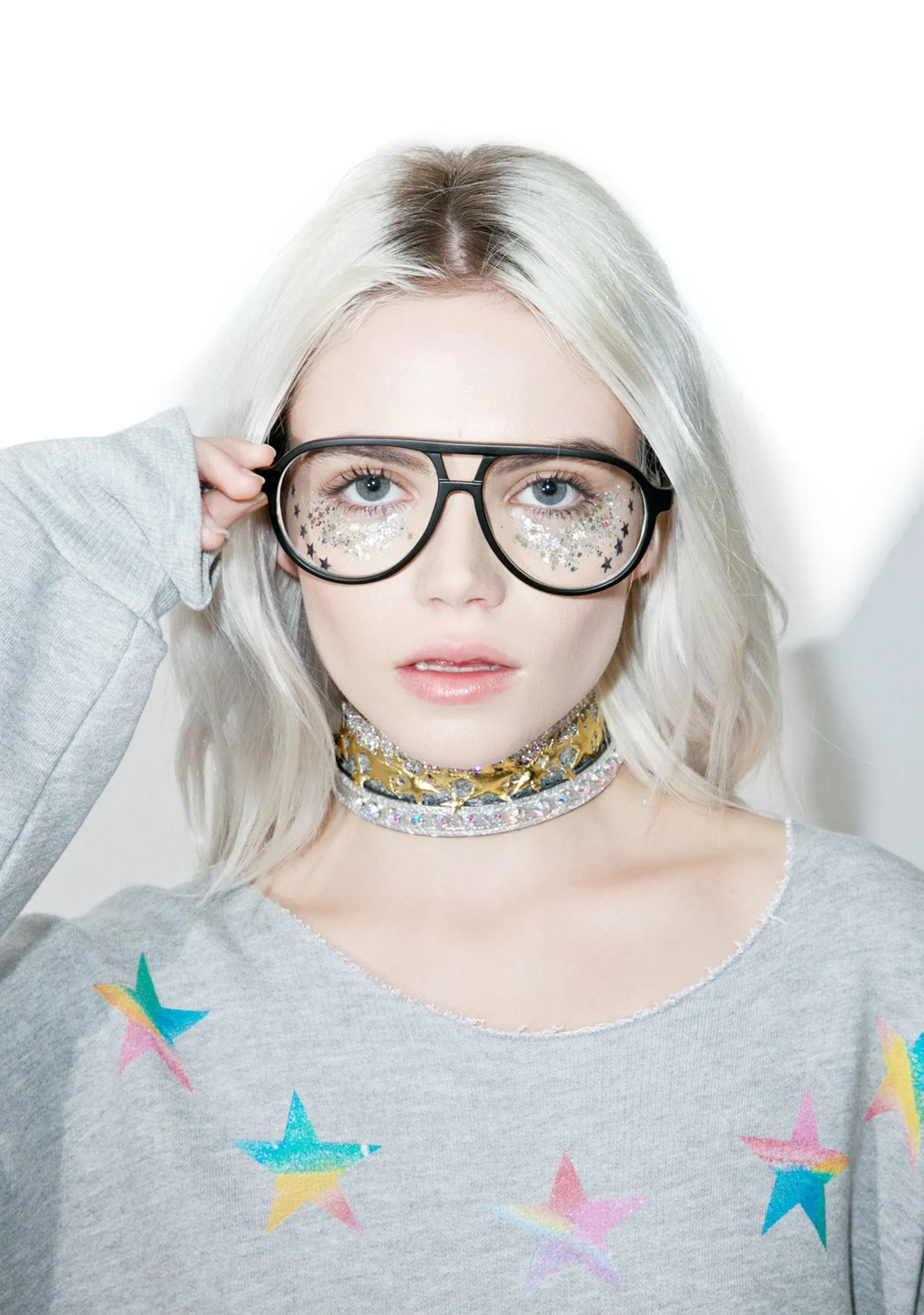 Starry Eyed 5am Sweatshirt sold by Dolls Kill product image thumbnail 2