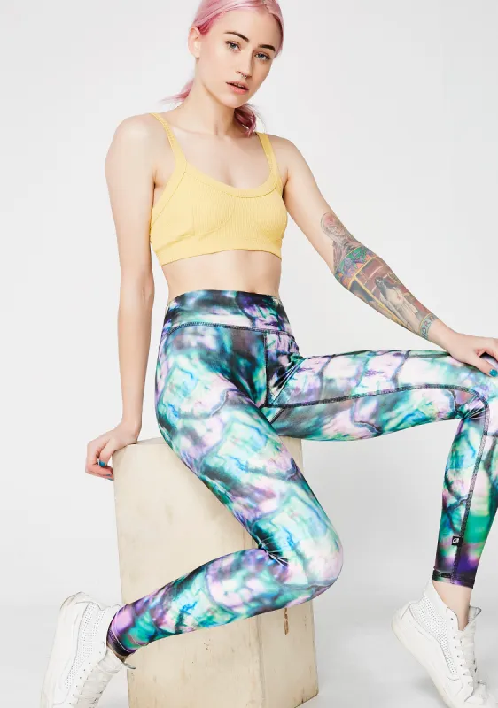 Hippie Dippie Tall Band Leggings sold by Dolls Kill