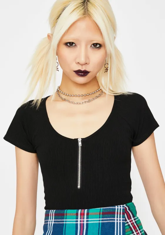 Dark Eyes Peeled Crop Top sold by Dolls Kill