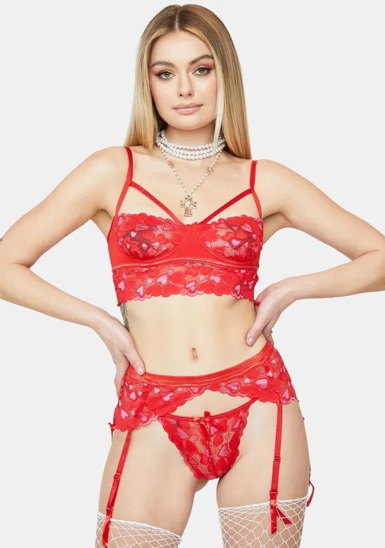 Seduce Me Lover Lingerie Set sold by Dolls Kill