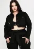 Atomic Power Check Cargo Jacket sold by Dolls Kill