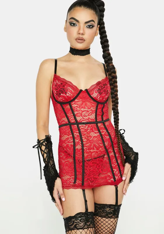 Forever Midnight Nightie sold by Dolls Kill