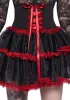 Heartsick Harlequin Mini Skirt sold by Dolls Kill