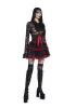 Heartsick Harlequin Mini Skirt sold by Dolls Kill