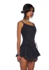 Little Miss Attitude Mini Dress - Black sold by Dolls Kill