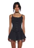 Little Miss Attitude Mini Dress - Black sold by Dolls Kill