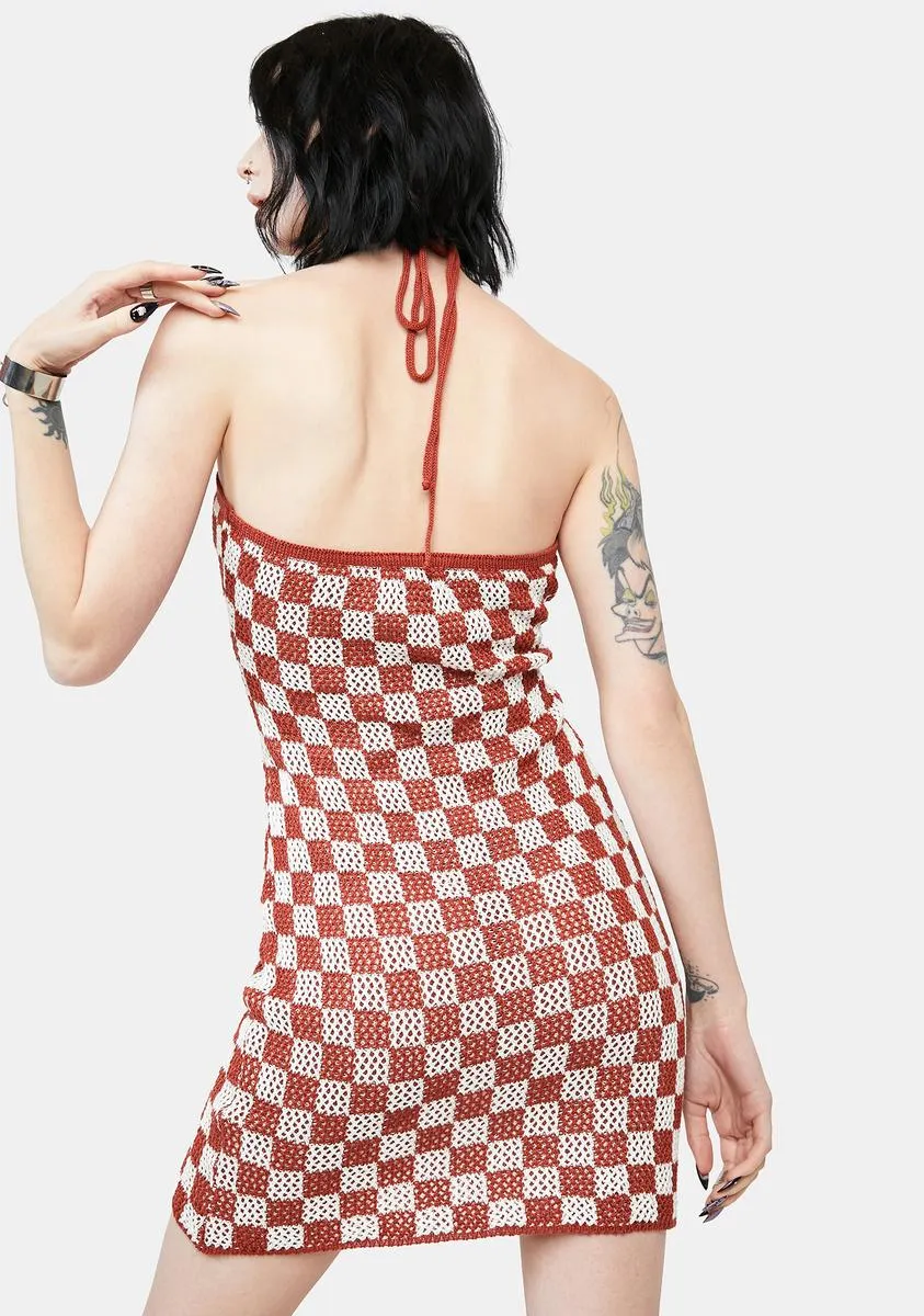 Lucky Lady Checkered Dress sold by Dolls Kill product image thumbnail 4