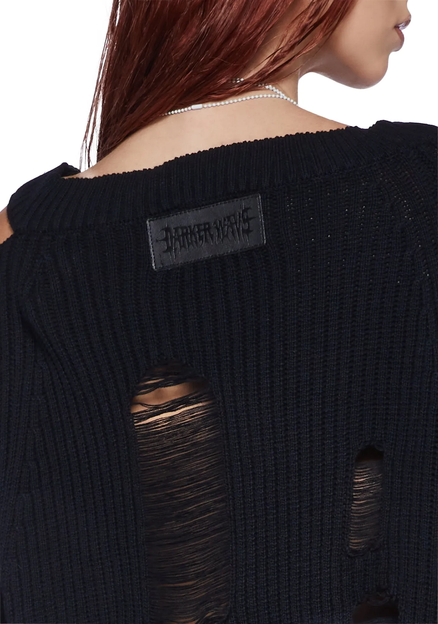 Fader Two Tone Knit Sweater sold by Dolls Kill product image thumbnail 5