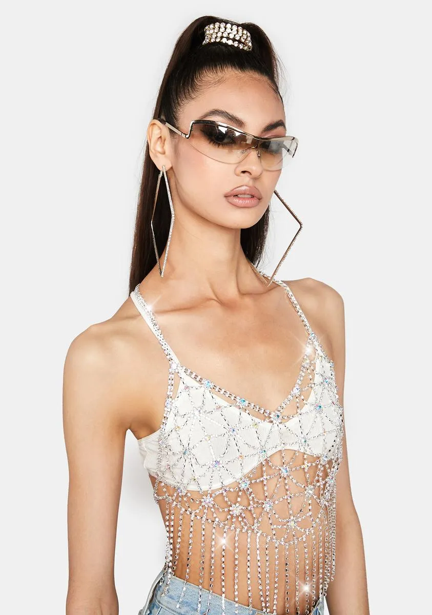 Hold The Applause Chain Top sold by Dolls Kill product image thumbnail 2