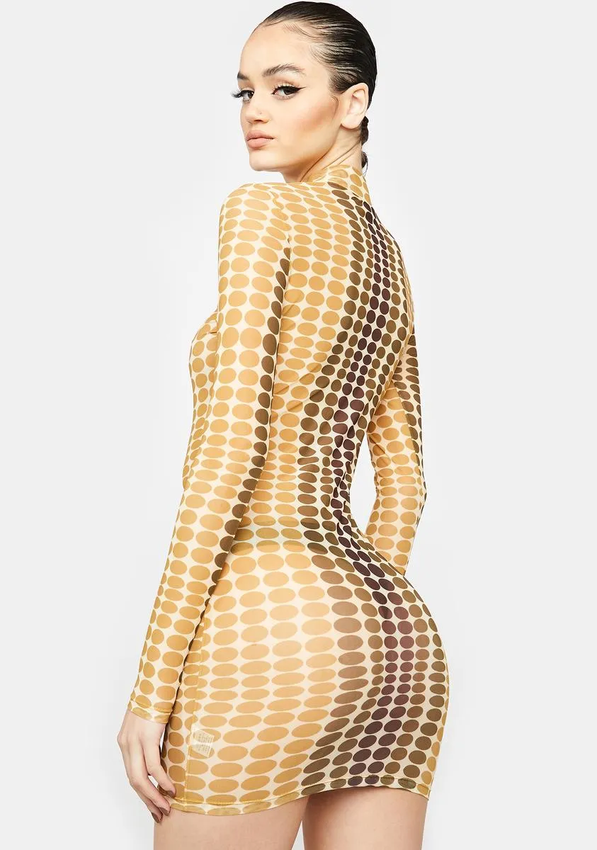 Night Heat Mesh Dress sold by Dolls Kill product image thumbnail 4