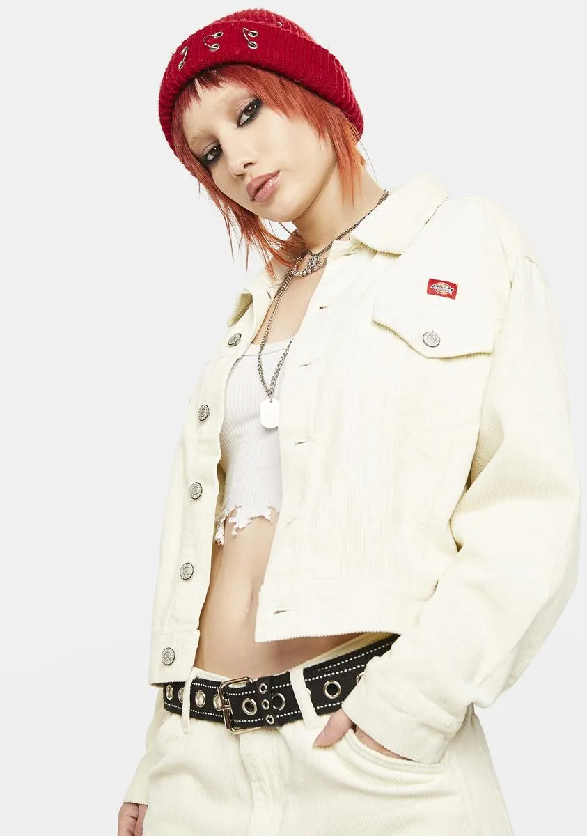 Oversized Cropped Trucker Jacket sold by Dolls Kill product image thumbnail 2