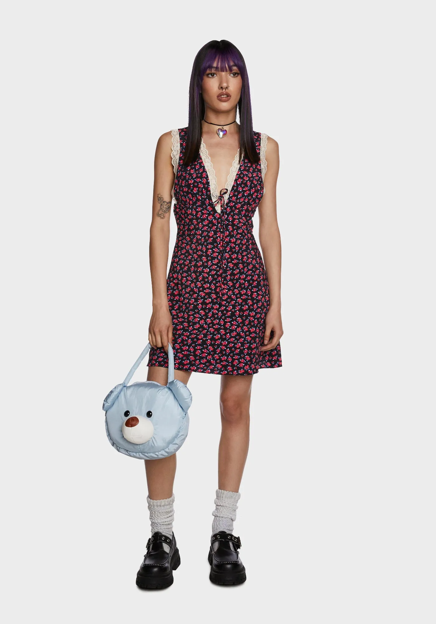 Sunlit Moments Mini Dress - Black sold by Dolls Kill product image thumbnail 5