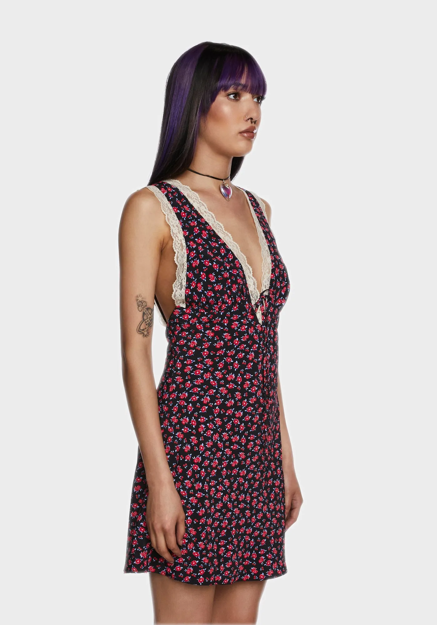 Sunlit Moments Mini Dress - Black sold by Dolls Kill product image thumbnail 3