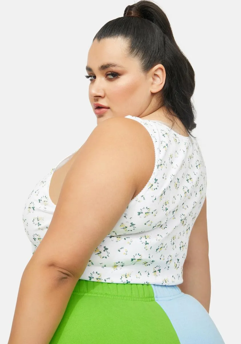 Plus Ditsy Butterfly Cami sold by Dolls Kill product image thumbnail 4