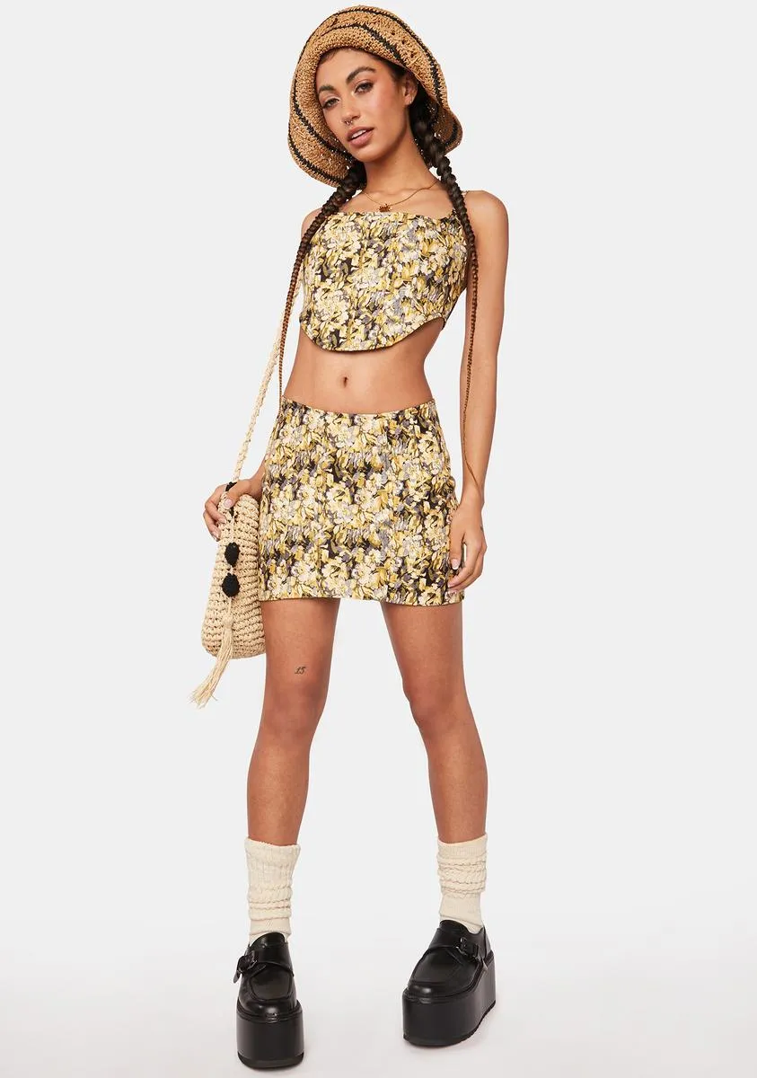 90s Brocade Tanis Corset sold by Dolls Kill product image thumbnail 3