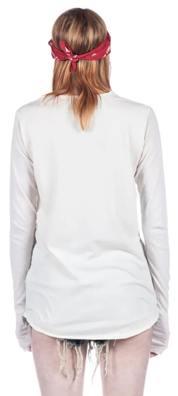 No Sympathy for the Devil Long Sleeve Tee sold by Dolls Kill