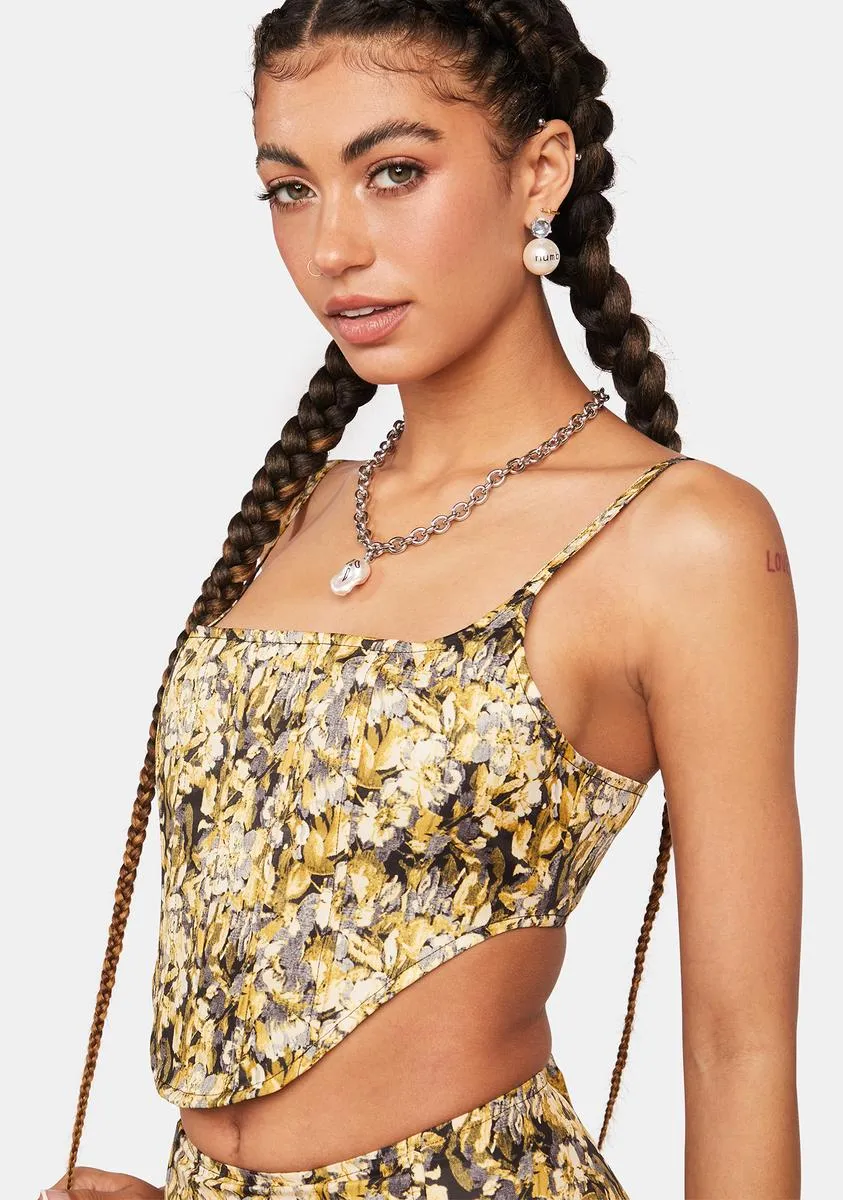 90s Brocade Tanis Corset sold by Dolls Kill product image thumbnail 2