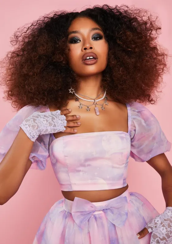 Wish Come True Crop Top sold by Dolls Kill