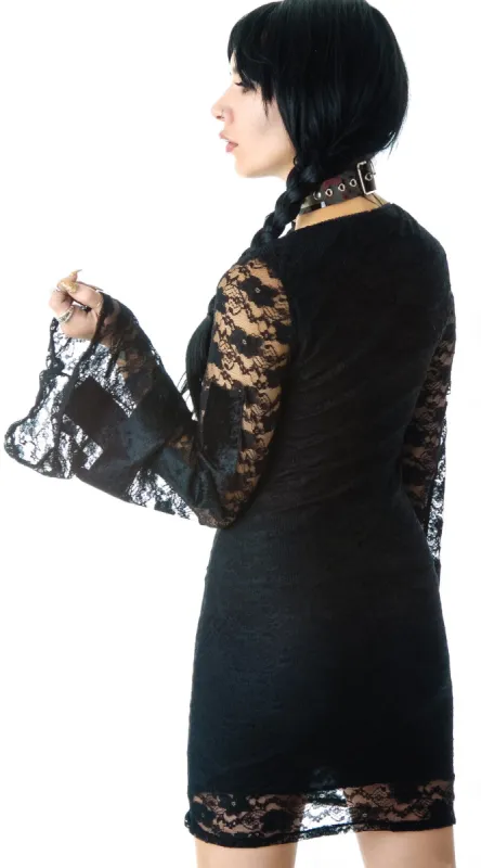 Silent Ceremony Lace Dress sold by Dolls Kill