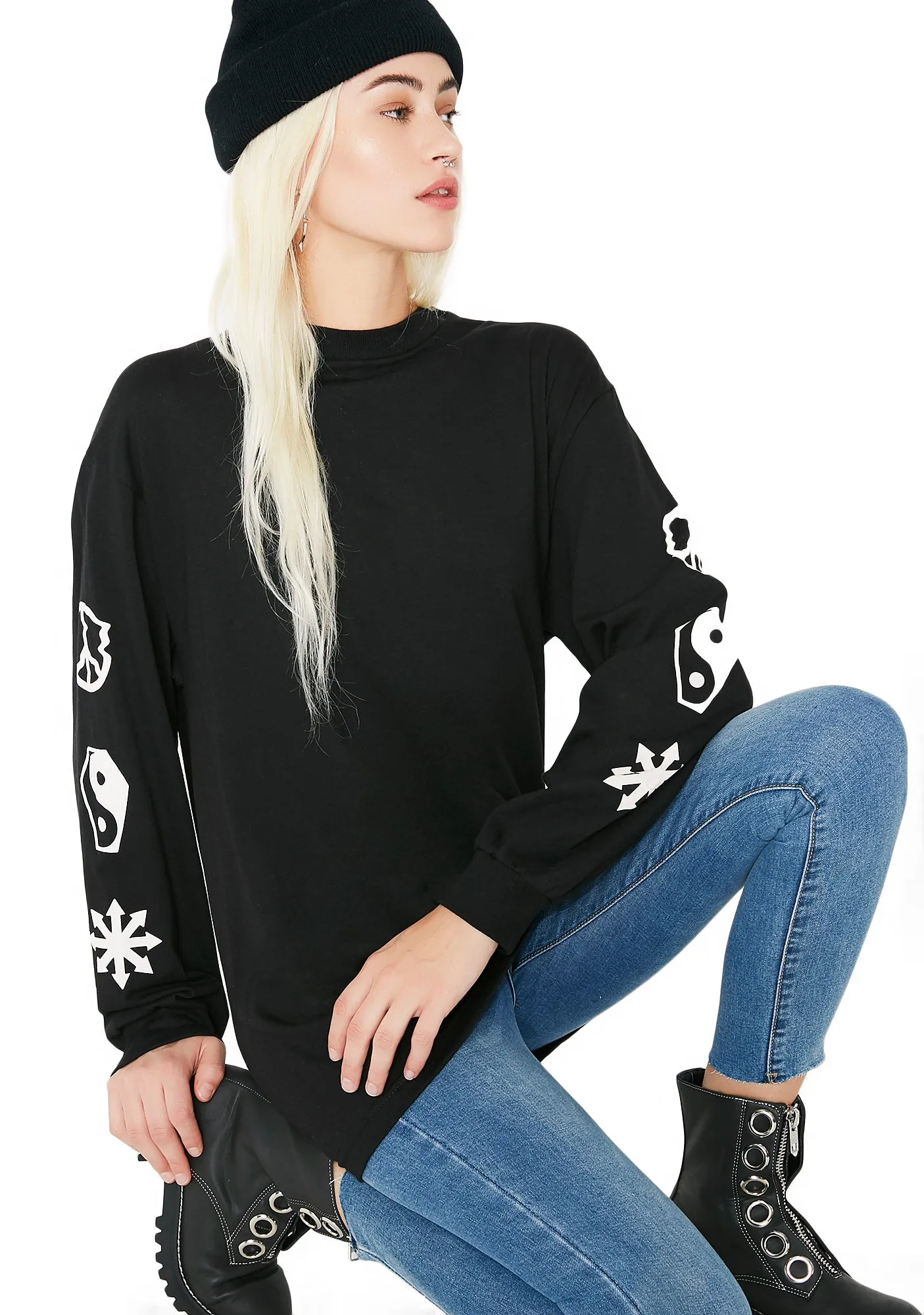 Gone Hesh Long Sleeve Tee sold by Dolls Kill product image thumbnail 5