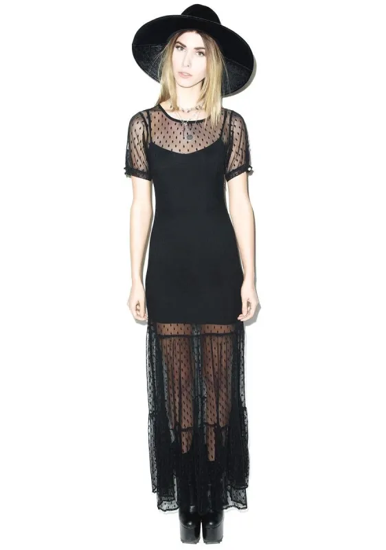 Lil Darlin Maxi Dress sold by Dolls Kill