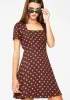 Learn A Lesson Polka Dot Dress sold by Dolls Kill