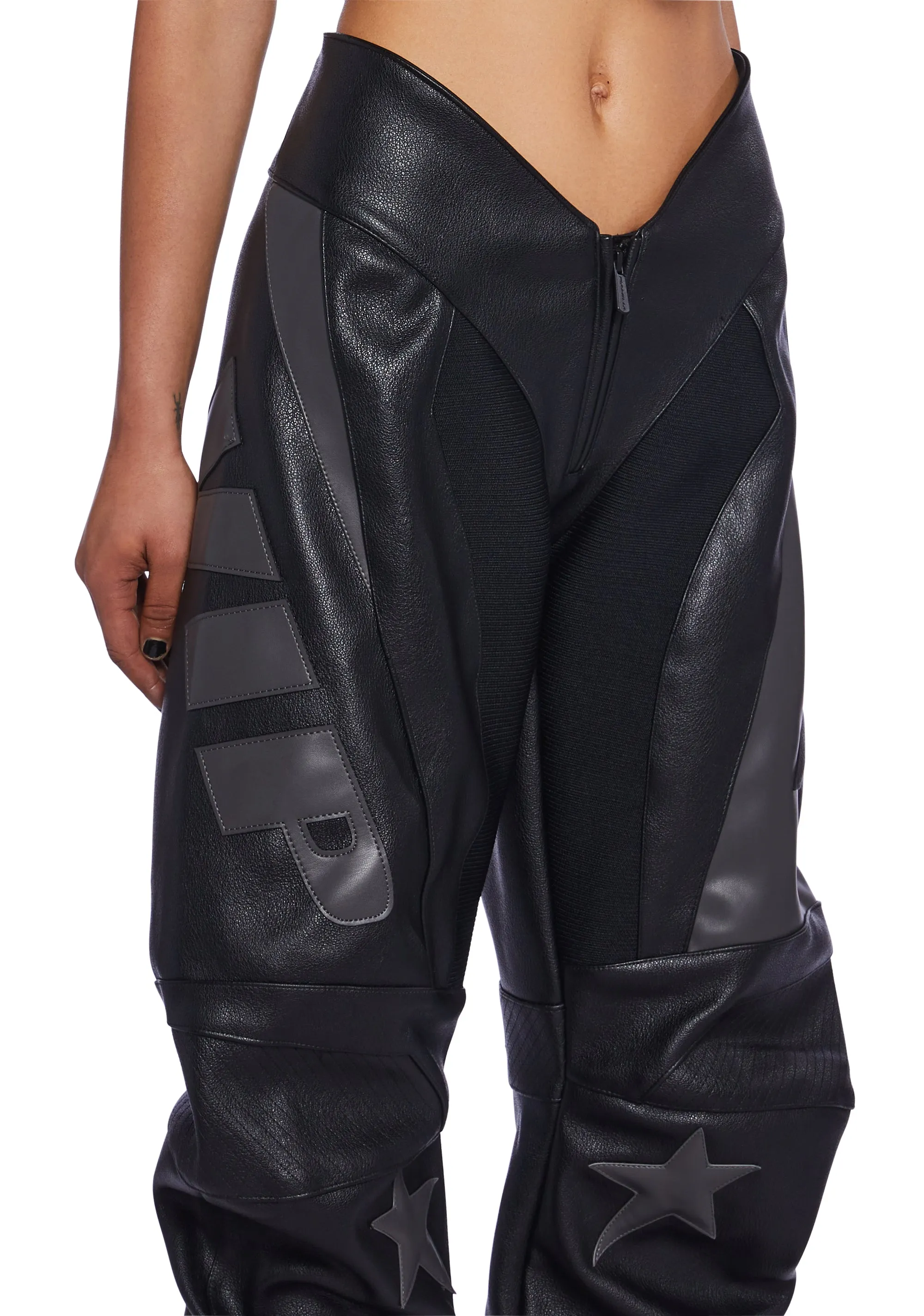 Fame Moto Pants - Black sold by Dolls Kill product image thumbnail 3