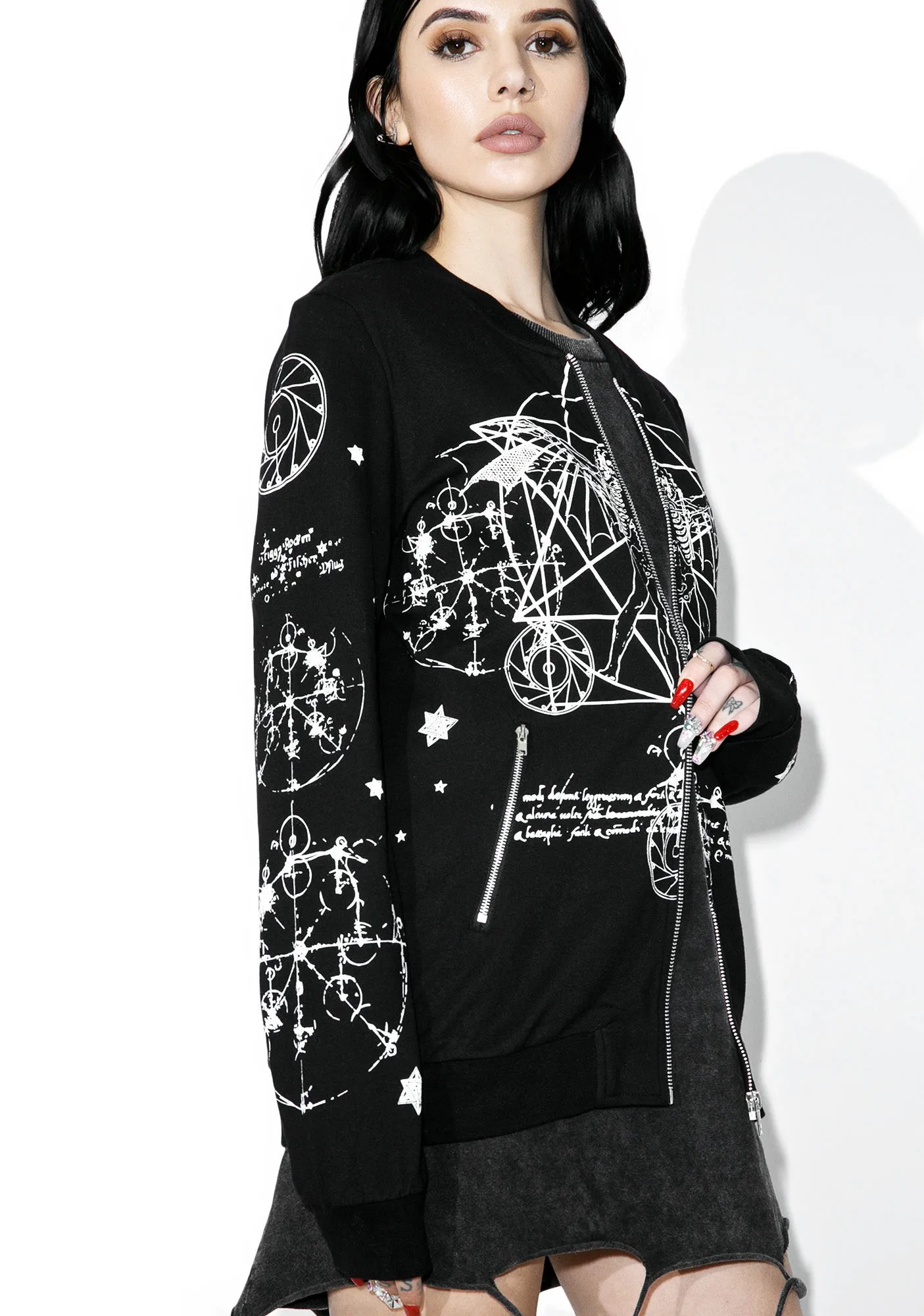 Black Magic Hoodie sold by Dolls Kill product image thumbnail 3
