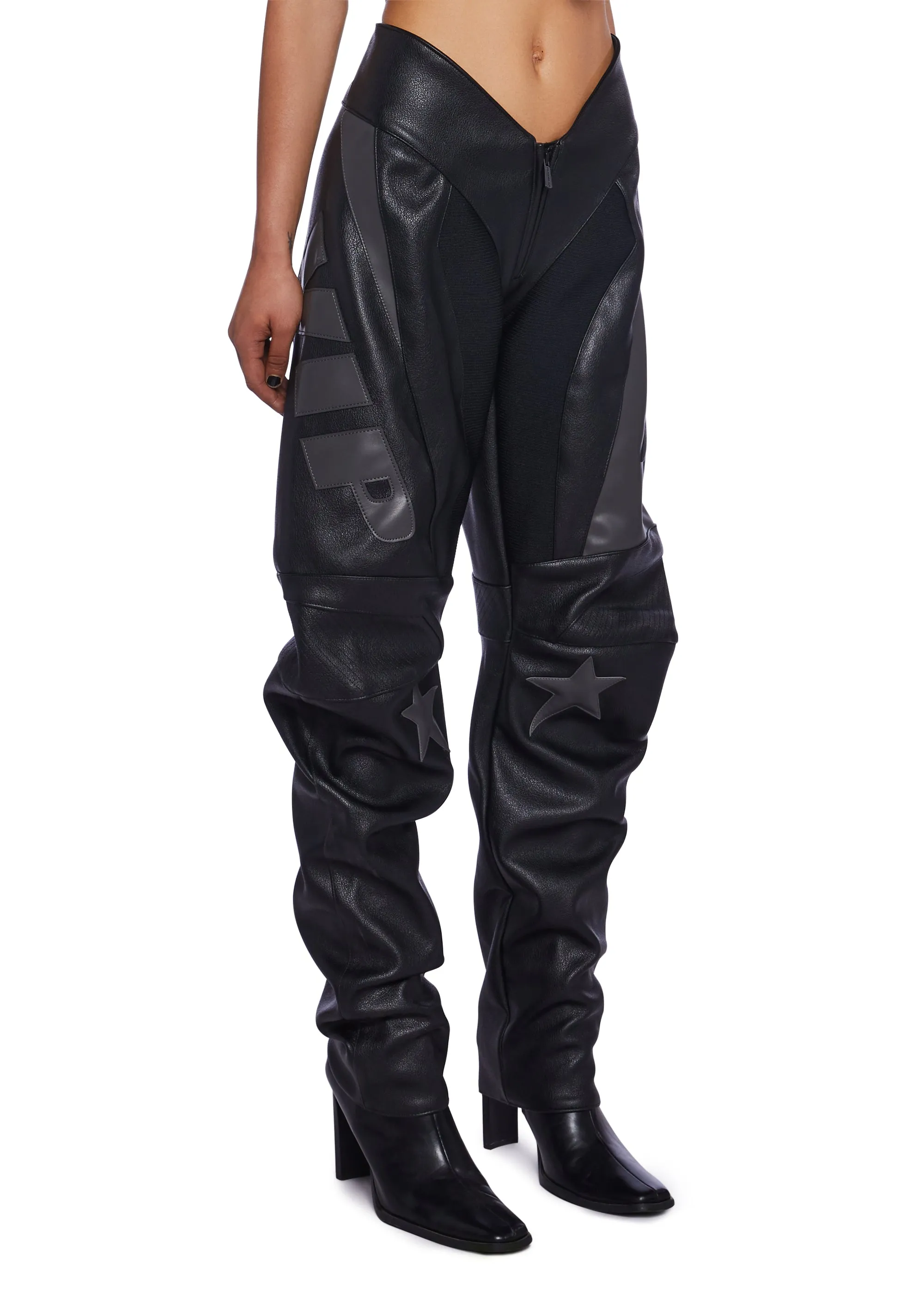 Fame Moto Pants - Black sold by Dolls Kill product image thumbnail 4