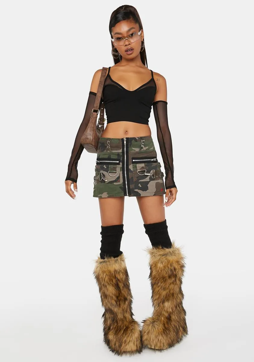 Wicked Scene Cycle Crop Top sold by Dolls Kill product image thumbnail 3