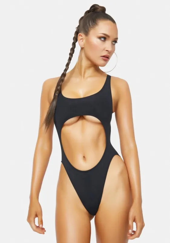 Ara Cutout One-Piece Swimsuit sold by Dolls Kill