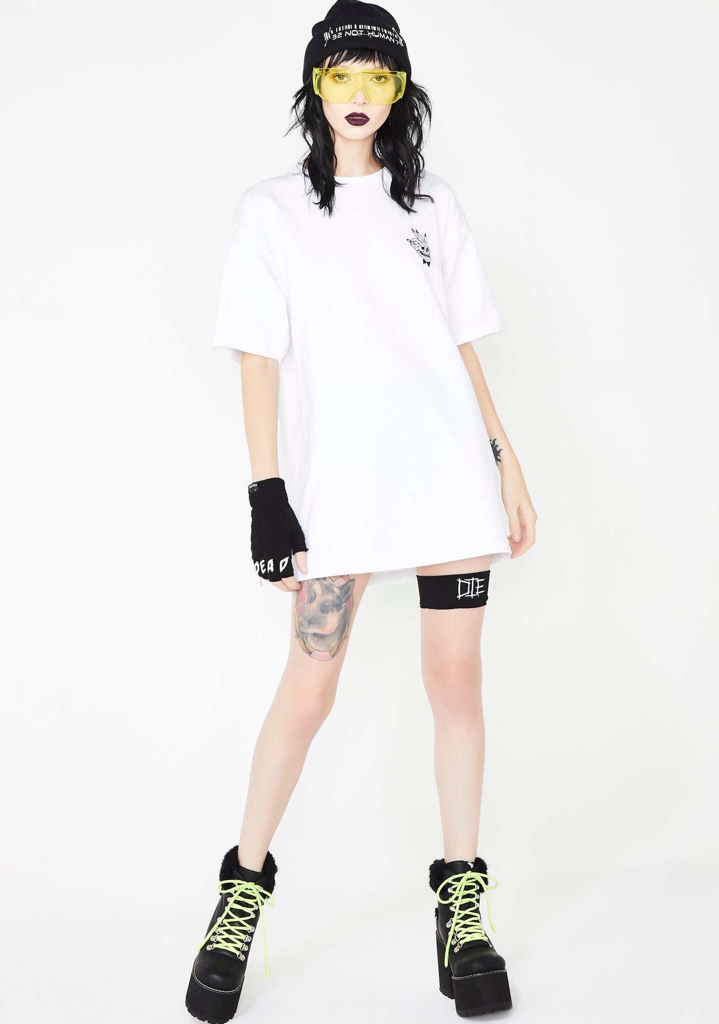 Ghostly Player Tee sold by Dolls Kill product image thumbnail 5