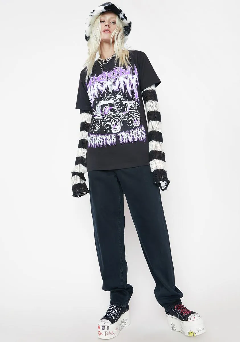 Monster Trucks Graphic Tee sold by Dolls Kill product image thumbnail 3