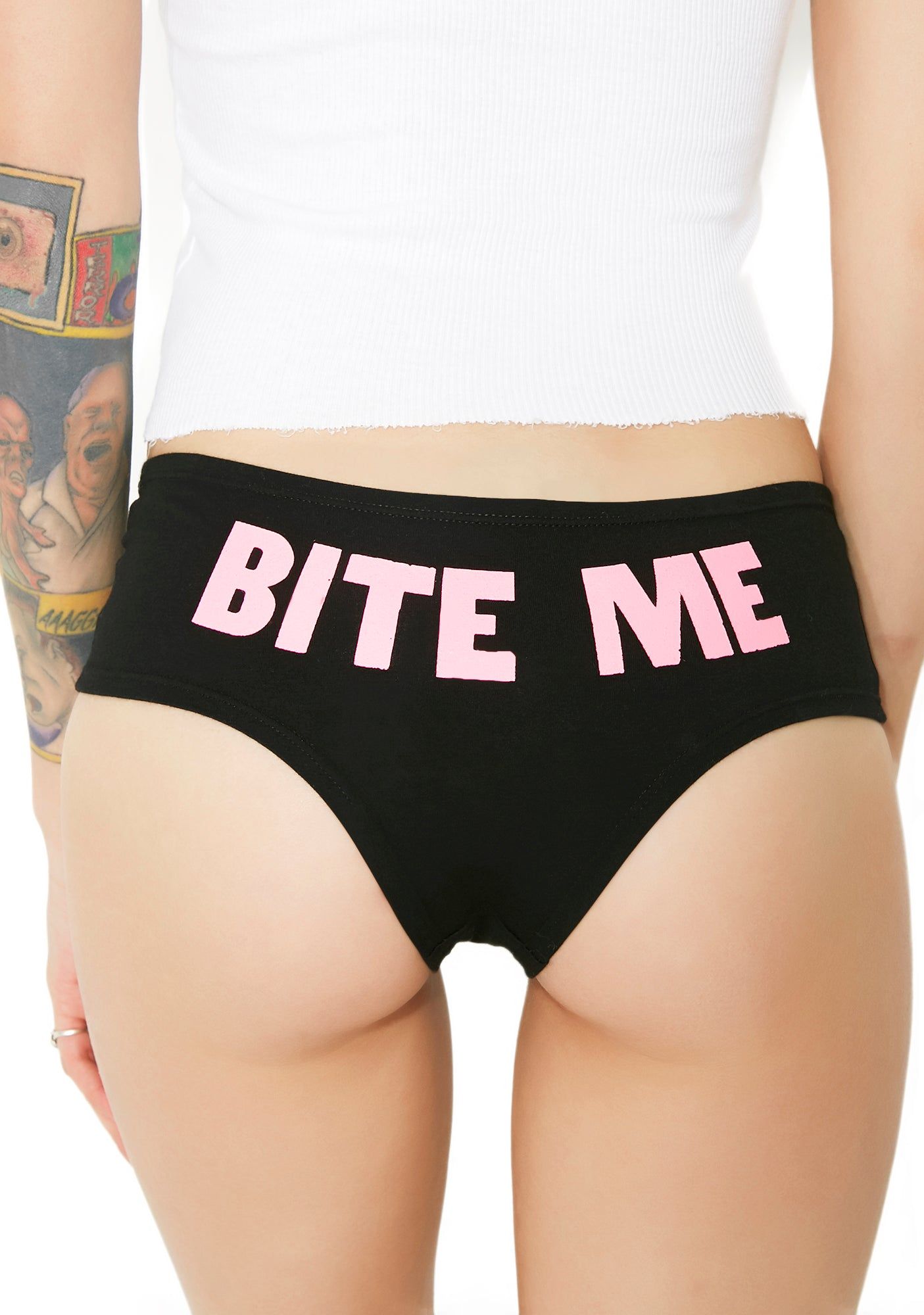 Eff Off Booty Shorts sold by Dolls Kill