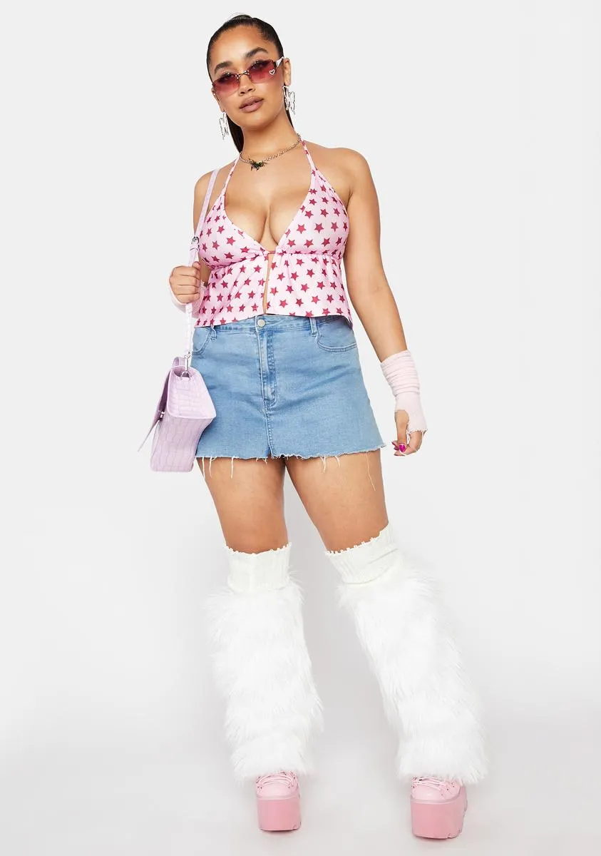 Plus Starry Eyed Halter Tie Top sold by Dolls Kill product image thumbnail 3