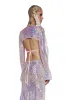 Ethereal Opulence Sequin Bra And Shrug Set sold by Dolls Kill