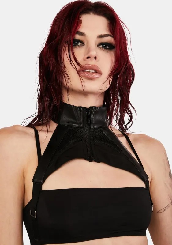 Neckholder Stretch Top sold by Dolls Kill