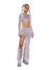 Ethereal Opulence Sequin Bra And Shrug Set sold by Dolls Kill