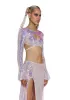 Ethereal Opulence Sequin Bra And Shrug Set sold by Dolls Kill