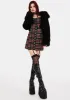 Disgraced Tartan Dress sold by Dolls Kill