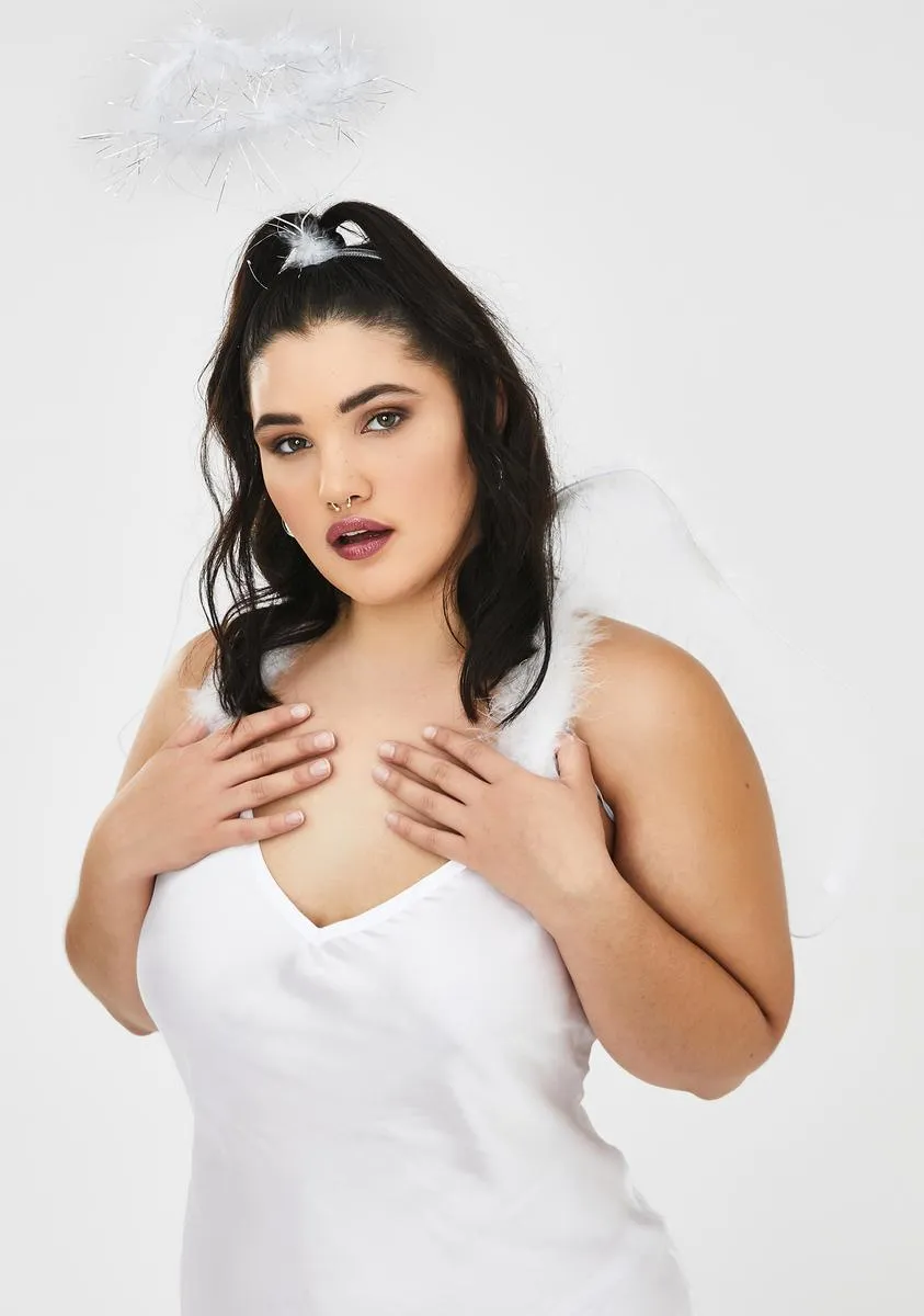 Now Calling All Angels Costume Set sold by Dolls Kill