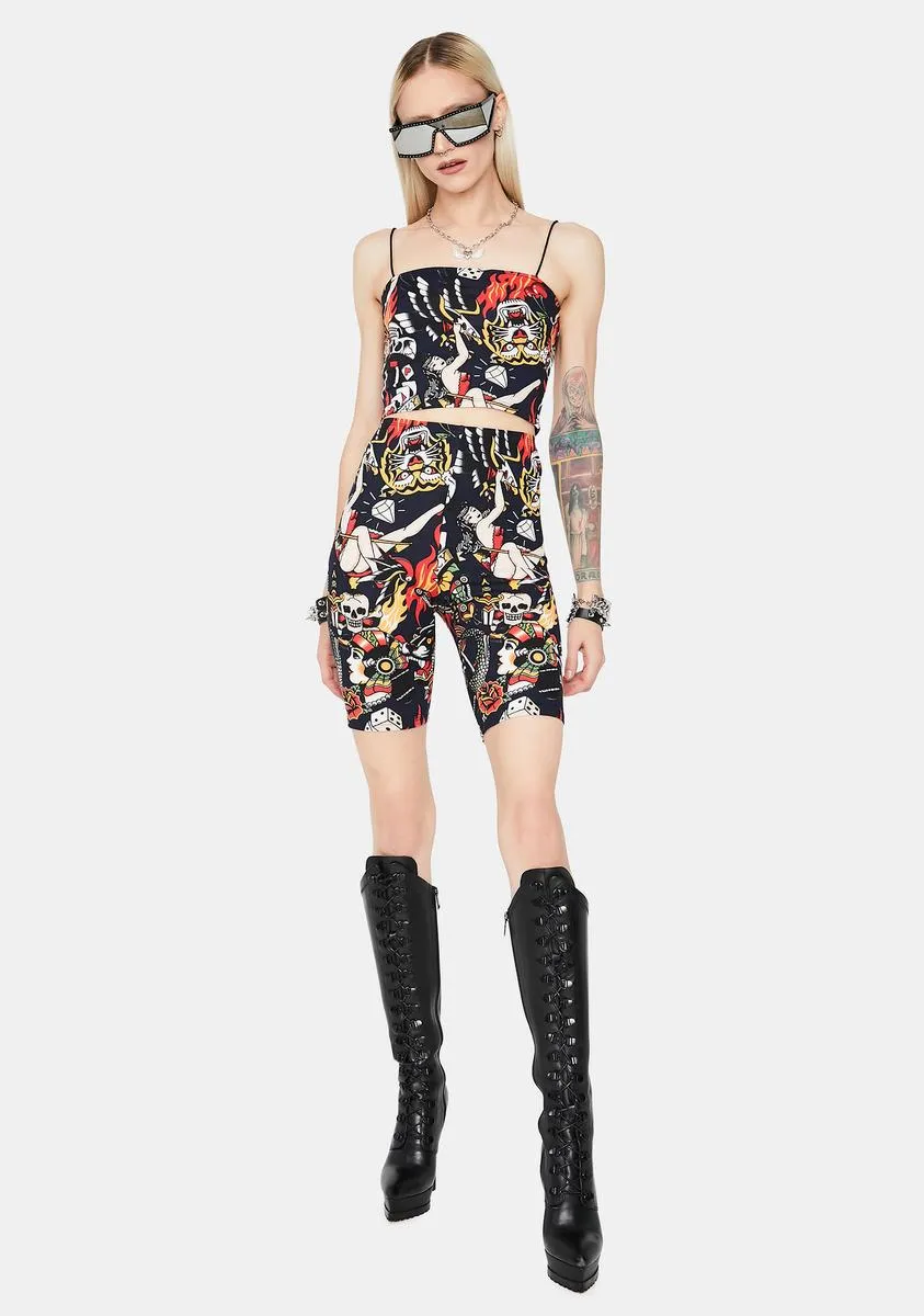 Misty School Daze Ribbed Cardigan sold by Dolls Kill product image thumbnail 4