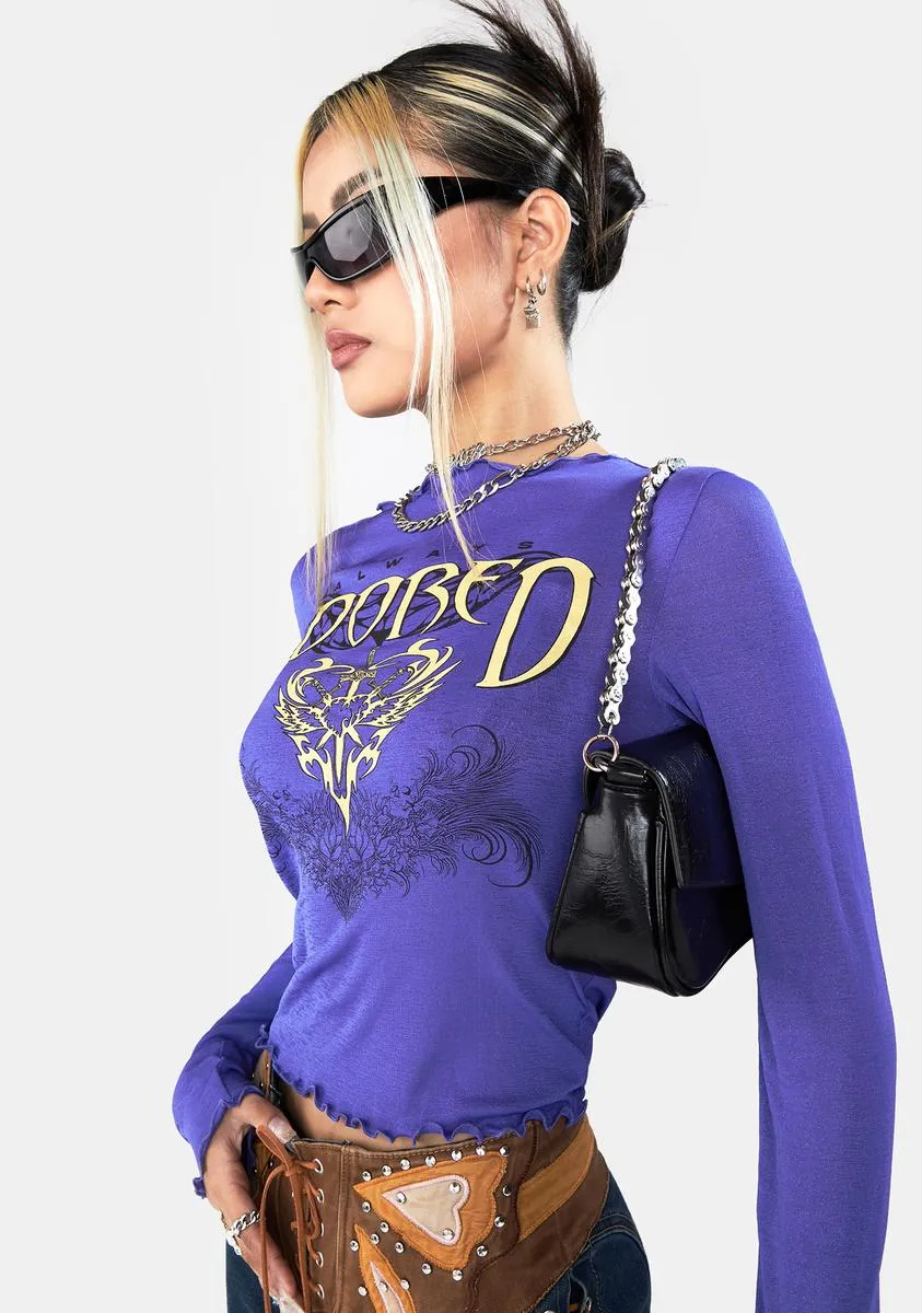 Always Adored Long Sleeve Top sold by Dolls Kill product image thumbnail 2