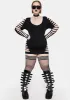 Plus Don't Look Back Mini Dress sold by Dolls Kill