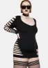 Plus Don't Look Back Mini Dress sold by Dolls Kill