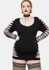 Plus Don't Look Back Mini Dress sold by Dolls Kill