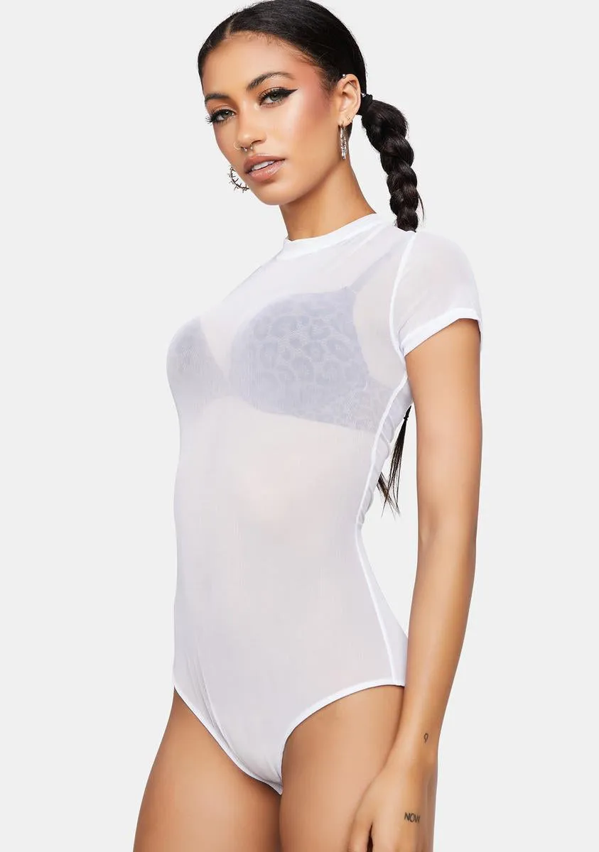 Pure Hard Candy Mesh Bodysuit sold by Dolls Kill product image thumbnail 2